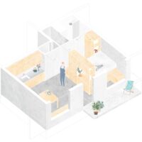 Hô biến ngôi nhà có diện tích nhỏ 30m2 thành không gian sống lý tưởng