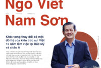 Phỏng vấn KTS Ngô Viết Nam Sơn về khát vọng thay đổi bộ mặt đô thị Việt Nam